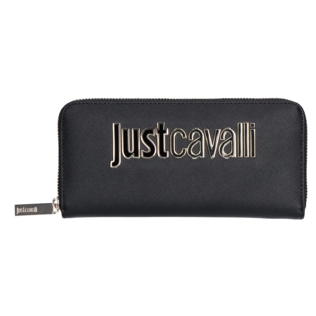 74RB5P83 METAL LETTERING WALLET Nero