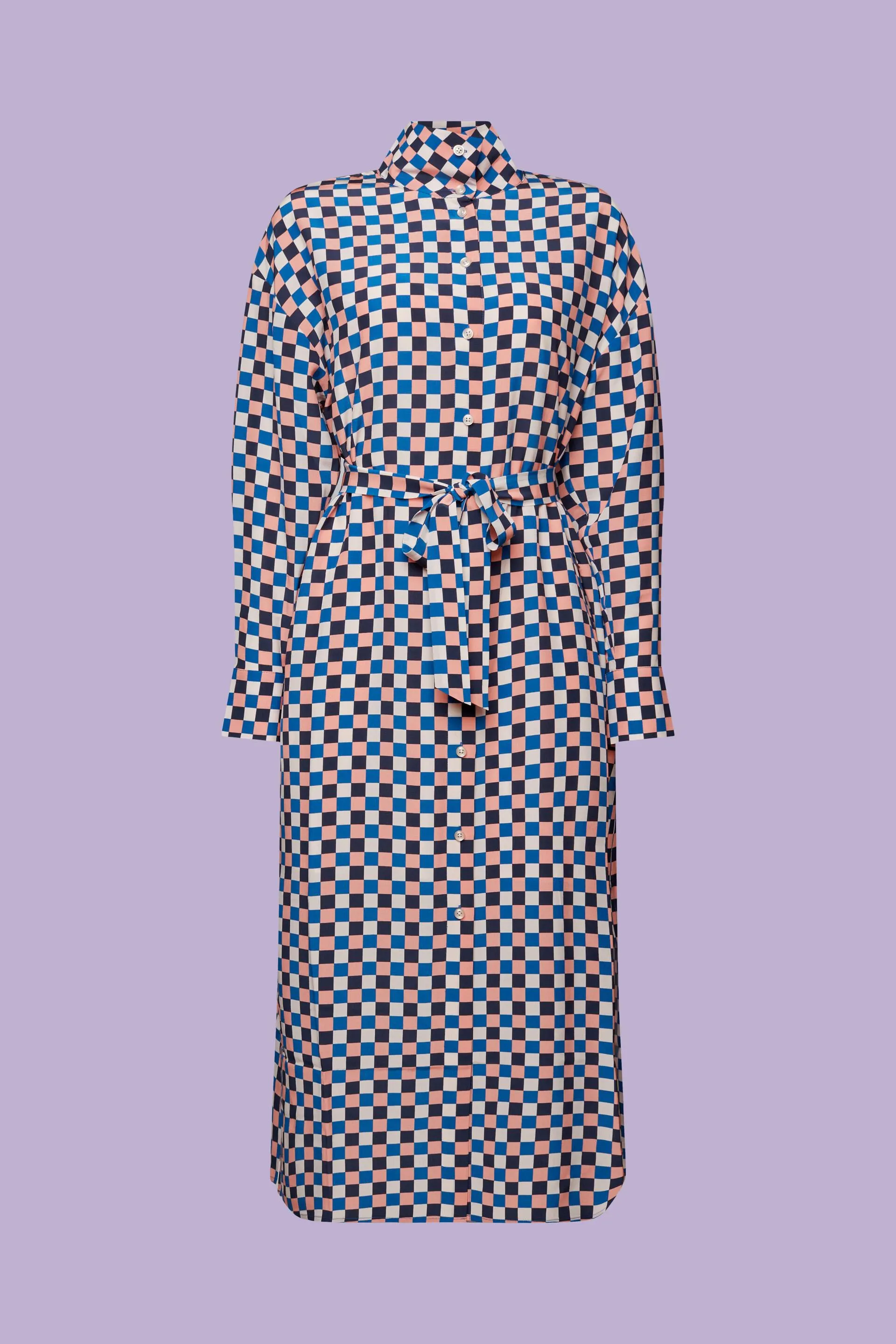Abito camicia in seta