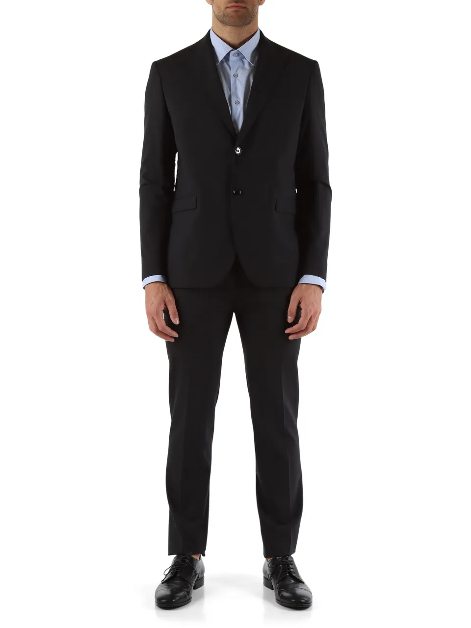 Abito due pezzi Drop 4 in lana vergine stretch MARZOTTO