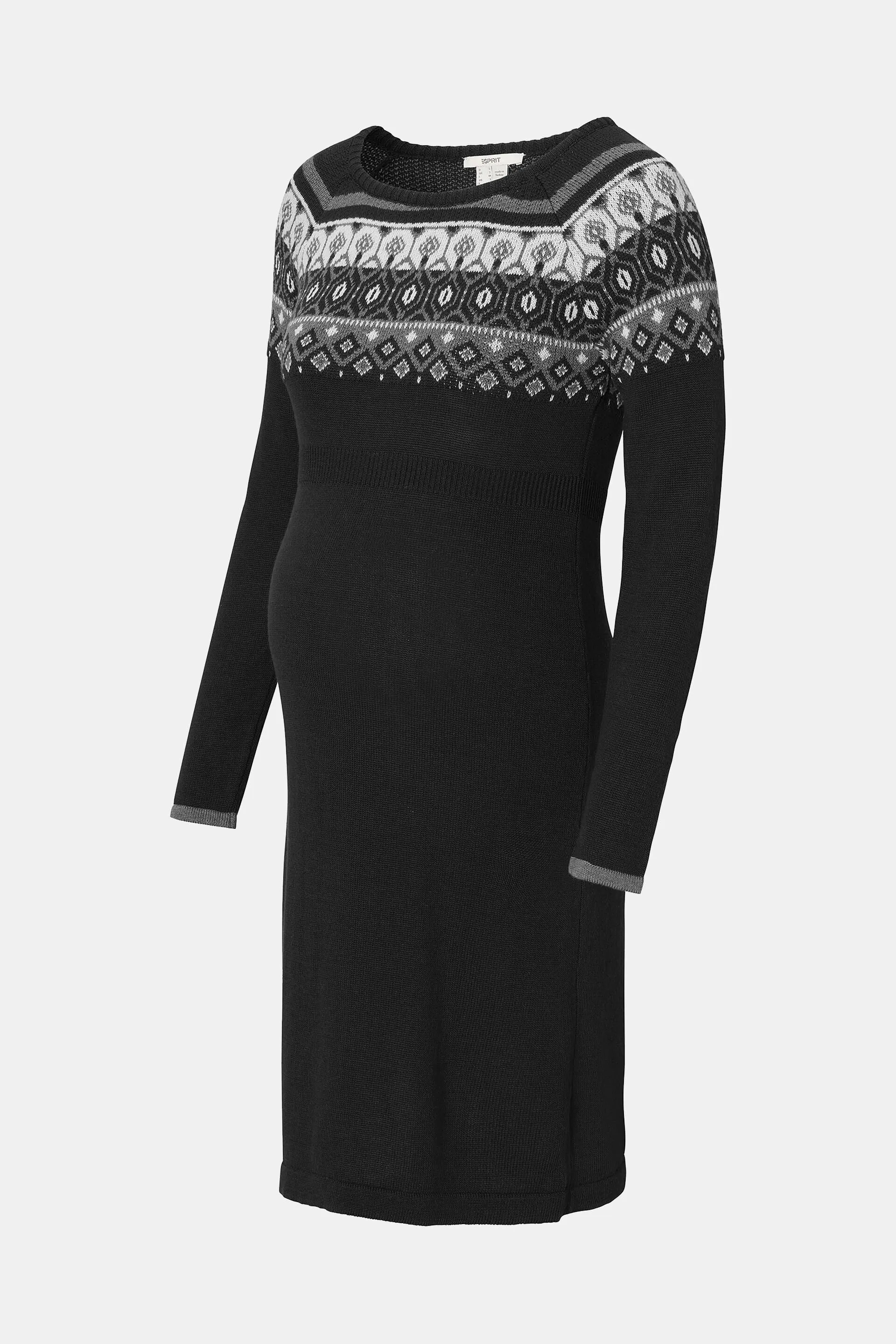 Abito in maglia jacquard