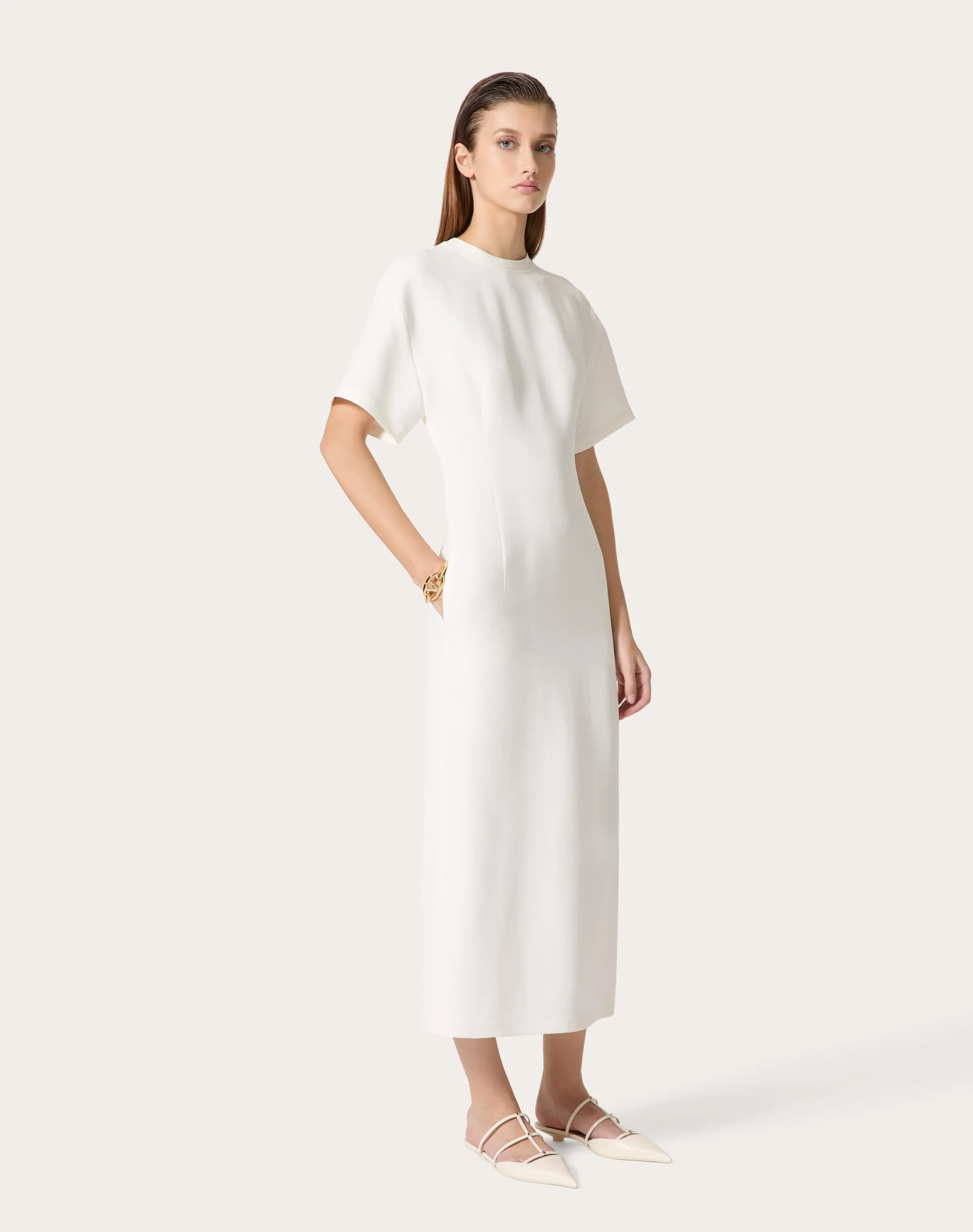 ABITO MIDI IN STRUCTURED COUTURE