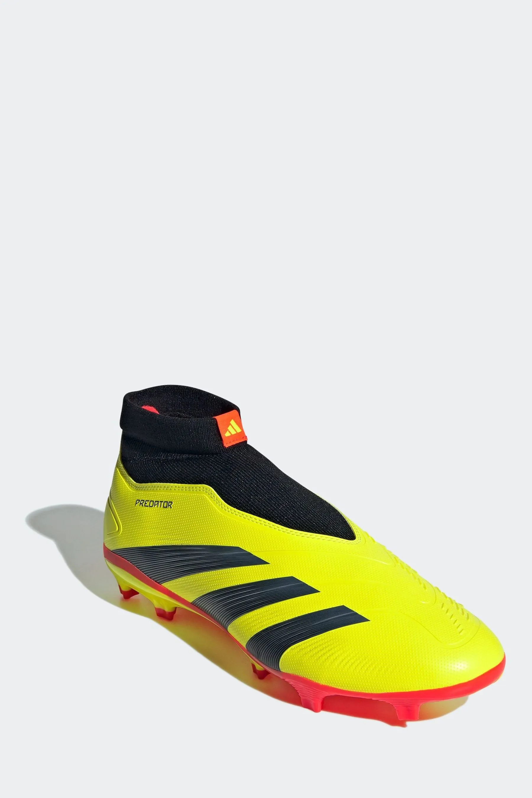 adidas Football Predator 24 League - Scarpe da calcio per terreni duri per Stivali adulti senza lacci