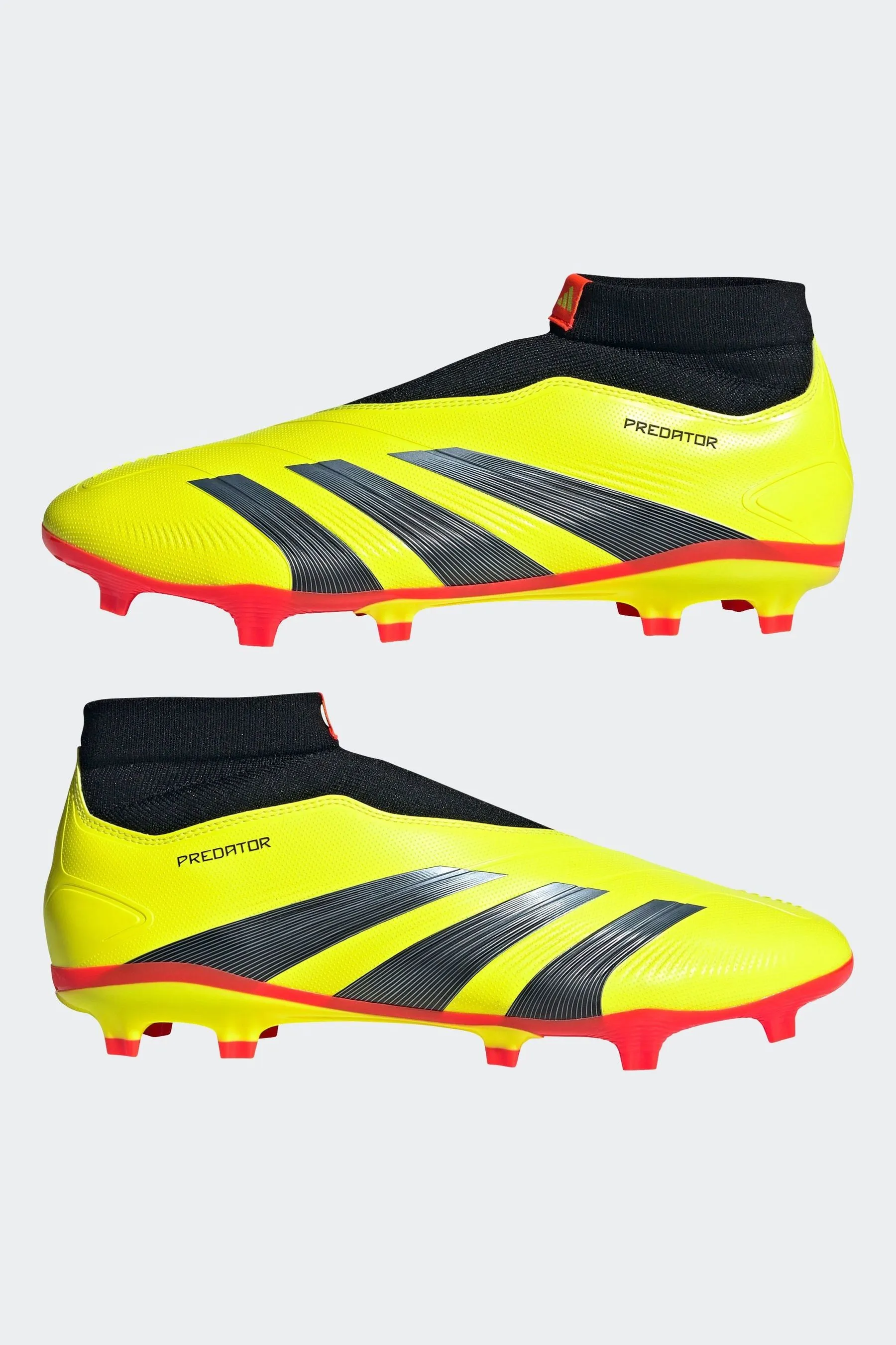 adidas Football Predator 24 League - Scarpe da calcio per terreni duri per Stivali adulti senza lacci