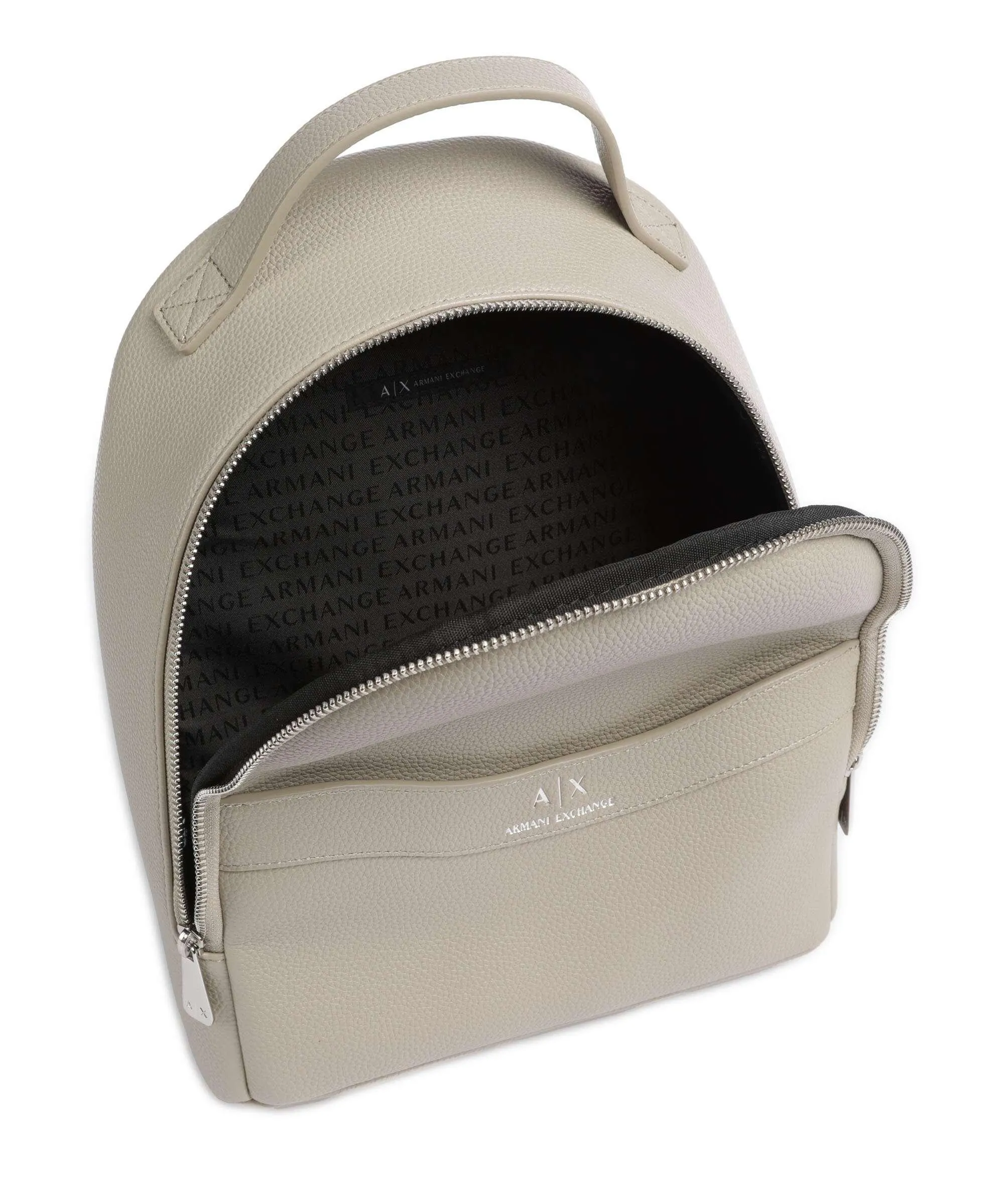  Armani Exchange Wave Zaino pelle sintetica beige  
