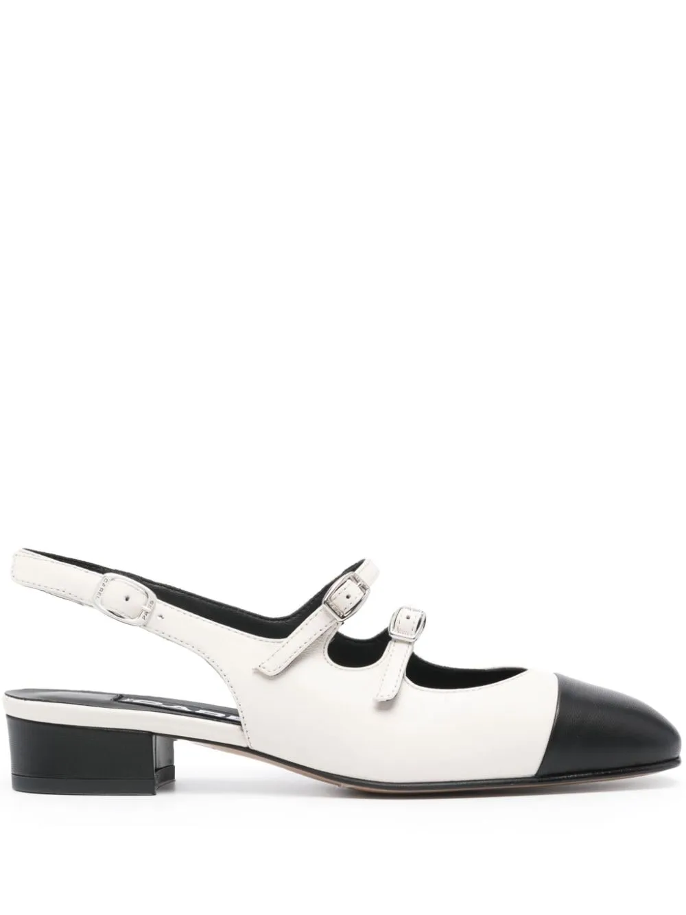 Ballerine Abricot in bianco e nero - donna