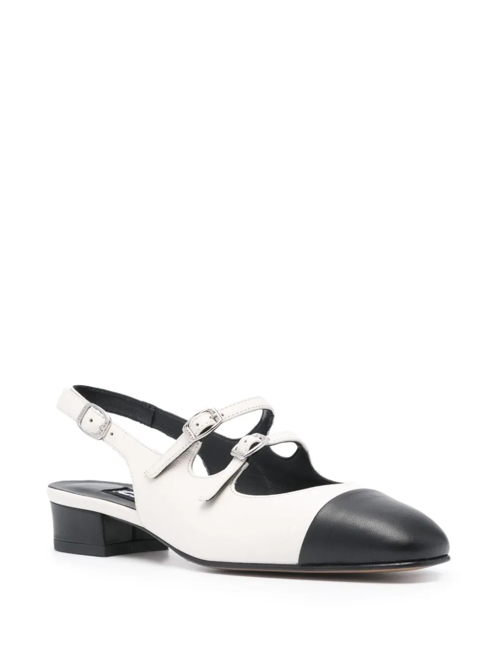 Ballerine Abricot in bianco e nero - donna