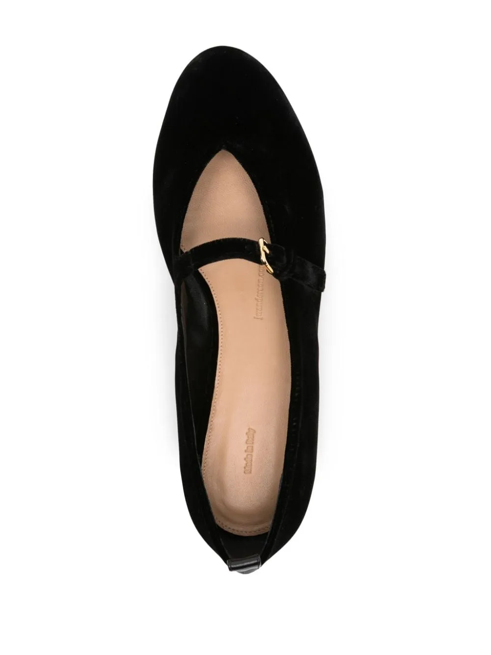 Ballerine con cinturino in nero di JW Anderson - donna