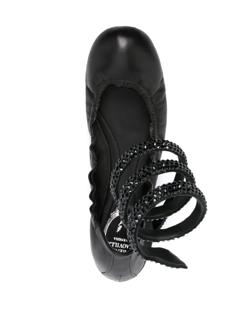 Ballerine con decorazione Cleo in nero - donna