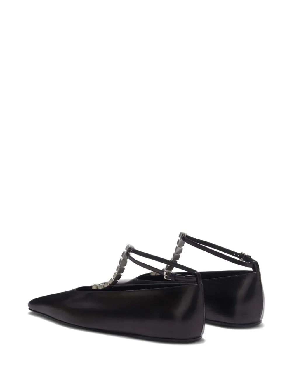 Ballerine con decorazione in nero di Jil Sander - donna