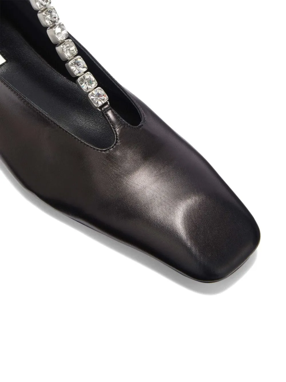 Ballerine con decorazione in nero di Jil Sander - donna