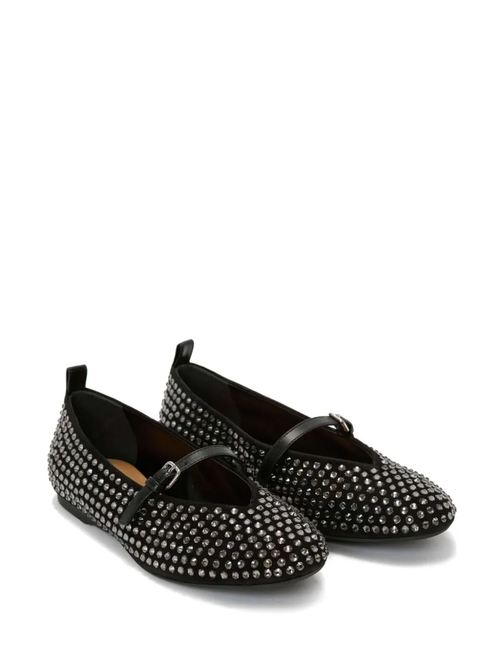 Ballerine con decorazione in nero di JW Anderson - uomo