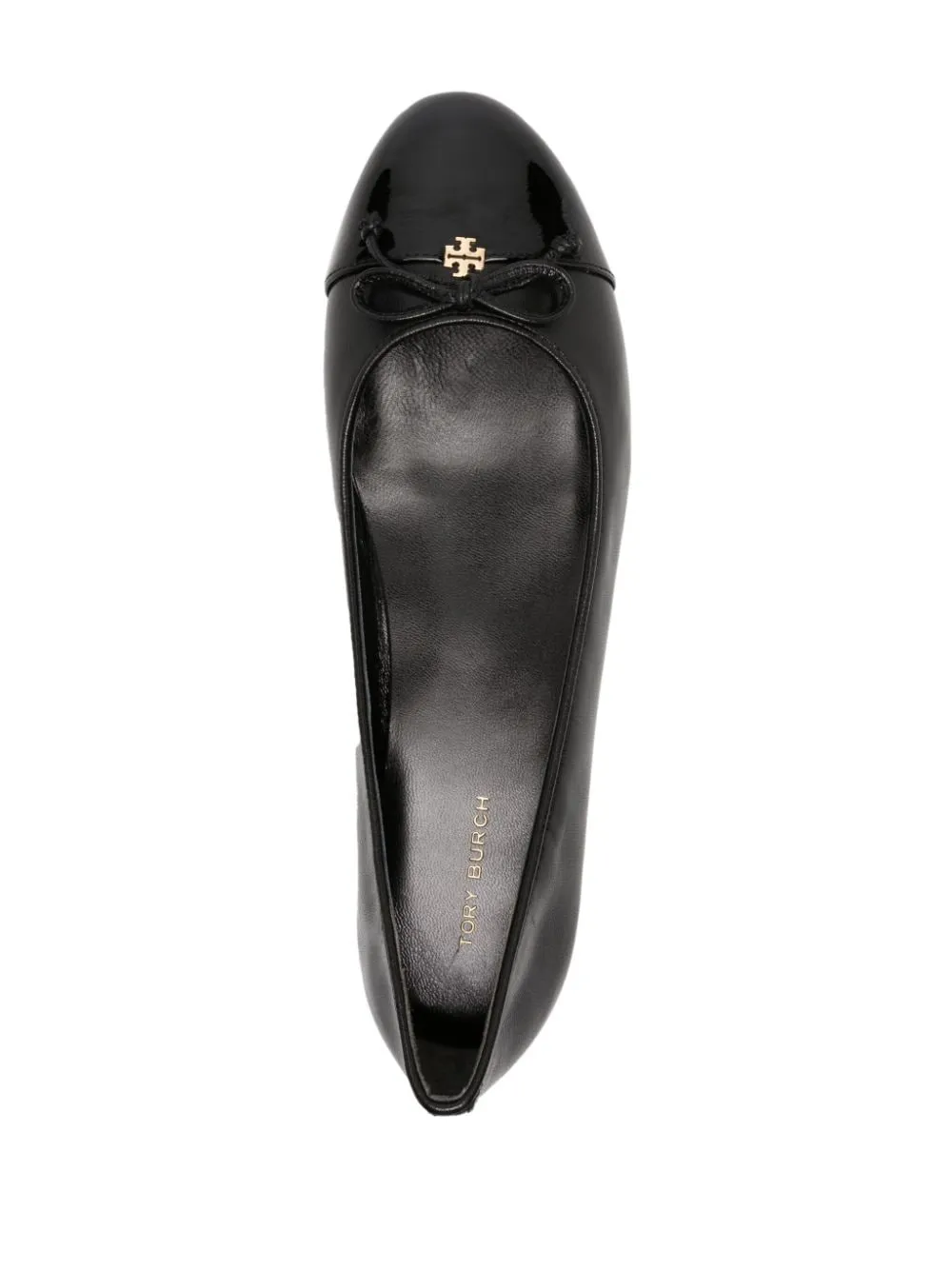 Ballerine con fiocco in nero - donna