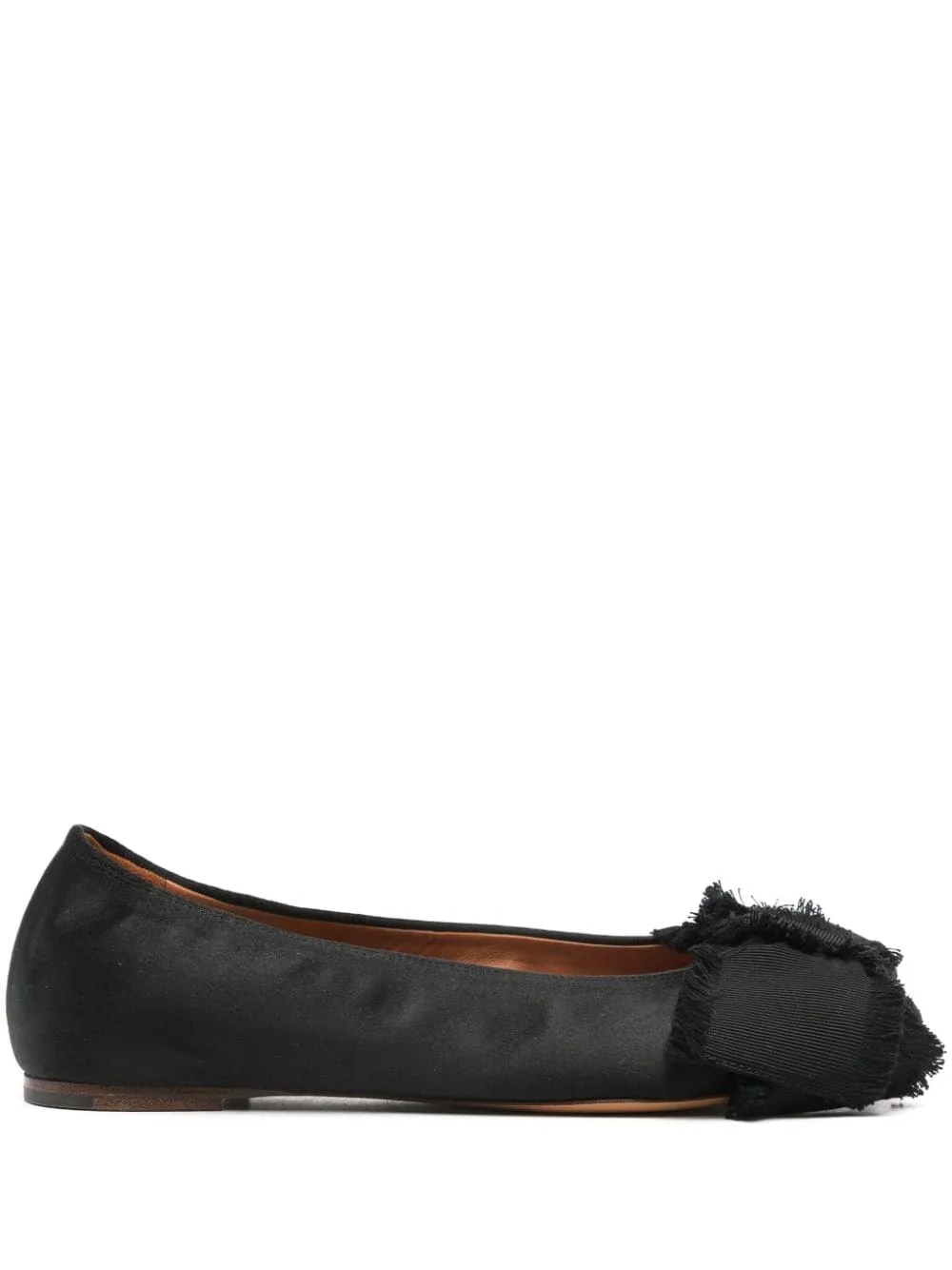 Ballerine con fiocco in nero Lanvin - donna