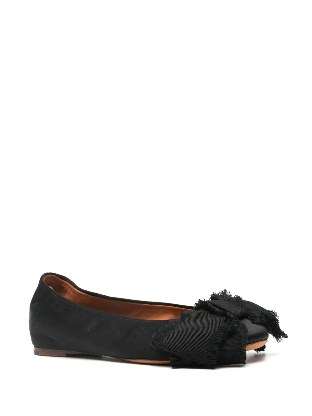 Ballerine con fiocco in nero Lanvin - donna