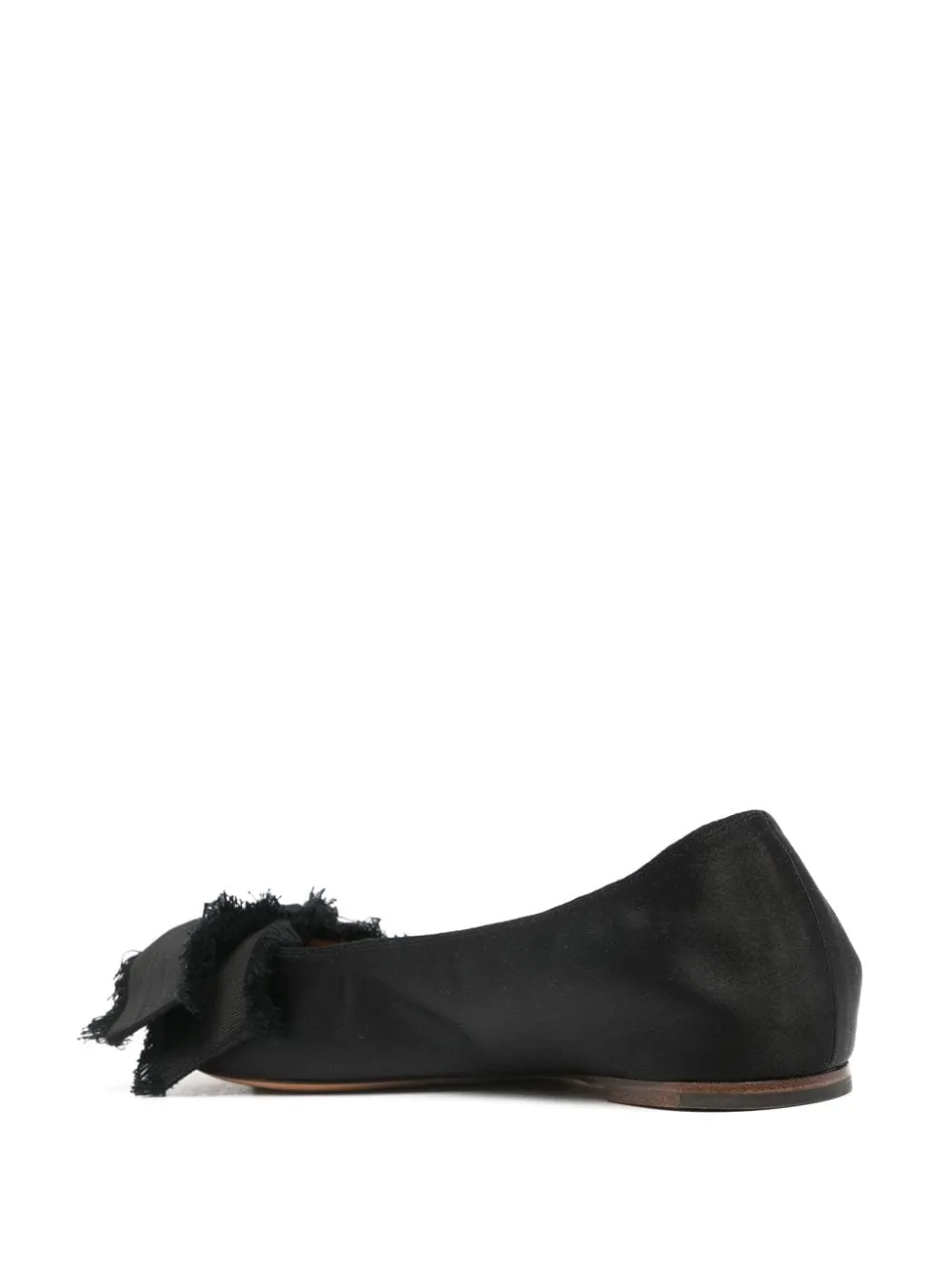 Ballerine con fiocco in nero Lanvin - donna