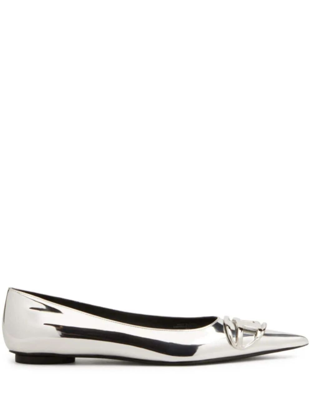Ballerine D-venus in argento Diesel - donna