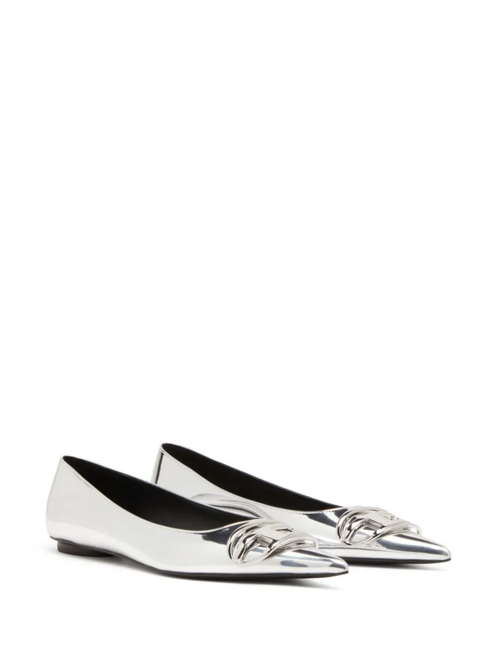 Ballerine D-venus in argento Diesel - donna