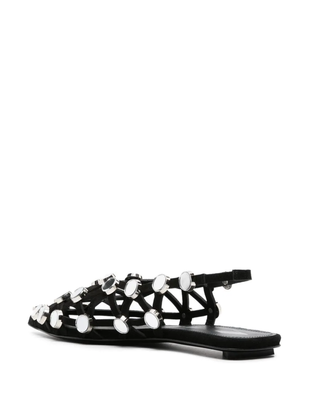 Ballerine Grid con strass The Attico - donna