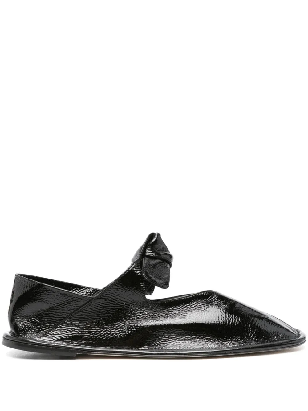 Ballerine in pelle Llasada in nero Hereu - donna
