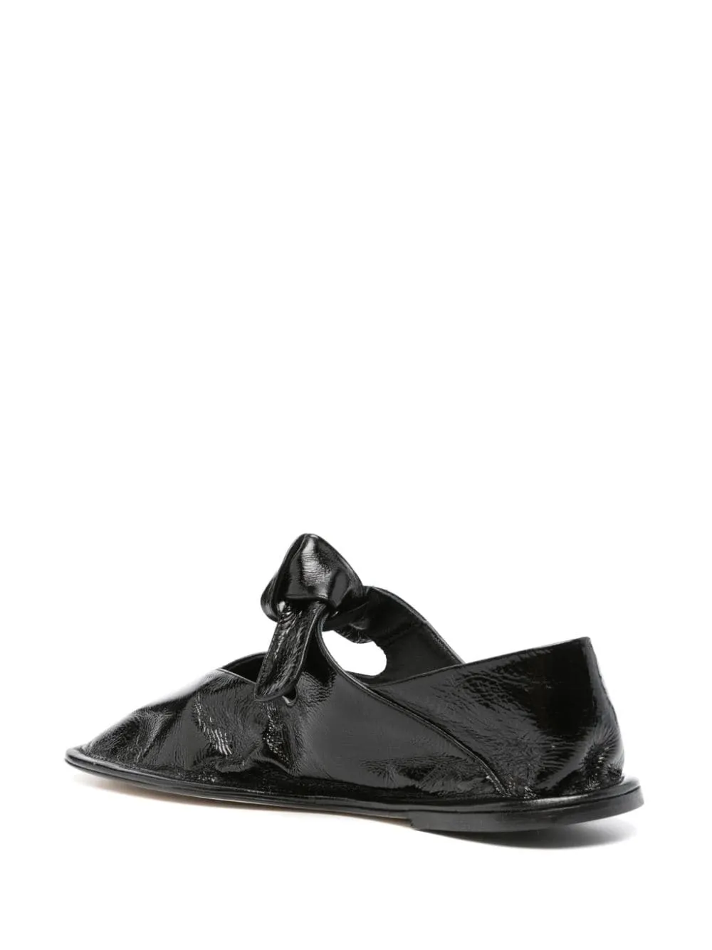 Ballerine in pelle Llasada in nero Hereu - donna