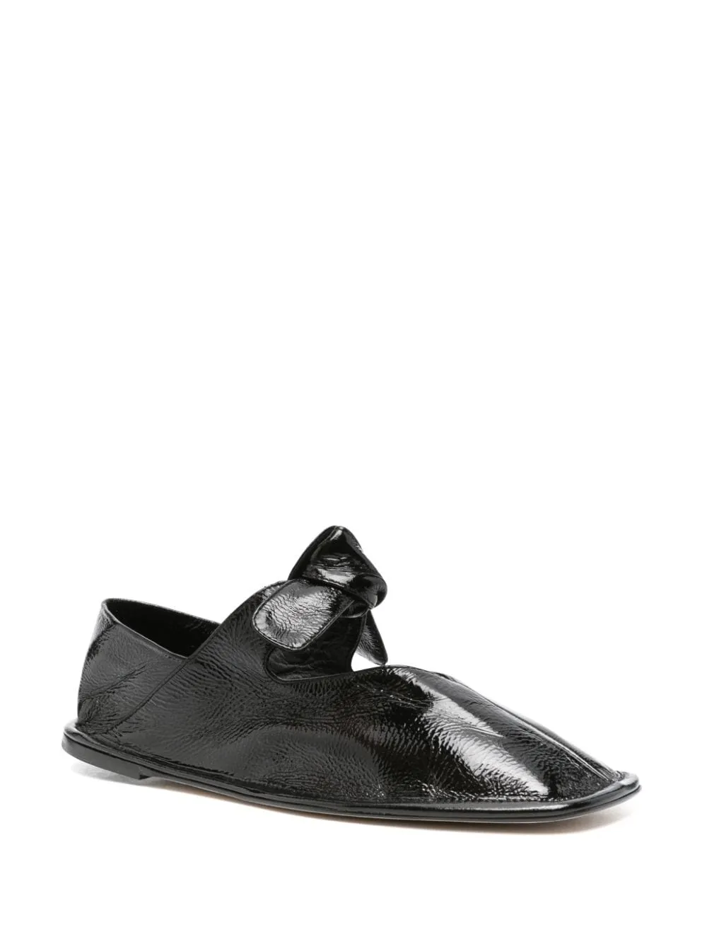Ballerine in pelle Llasada in nero Hereu - donna