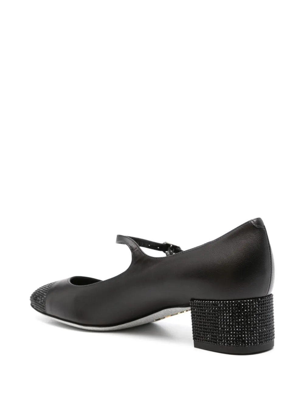 Ballerine kristen 35mm in nero di René Caovilla - donna