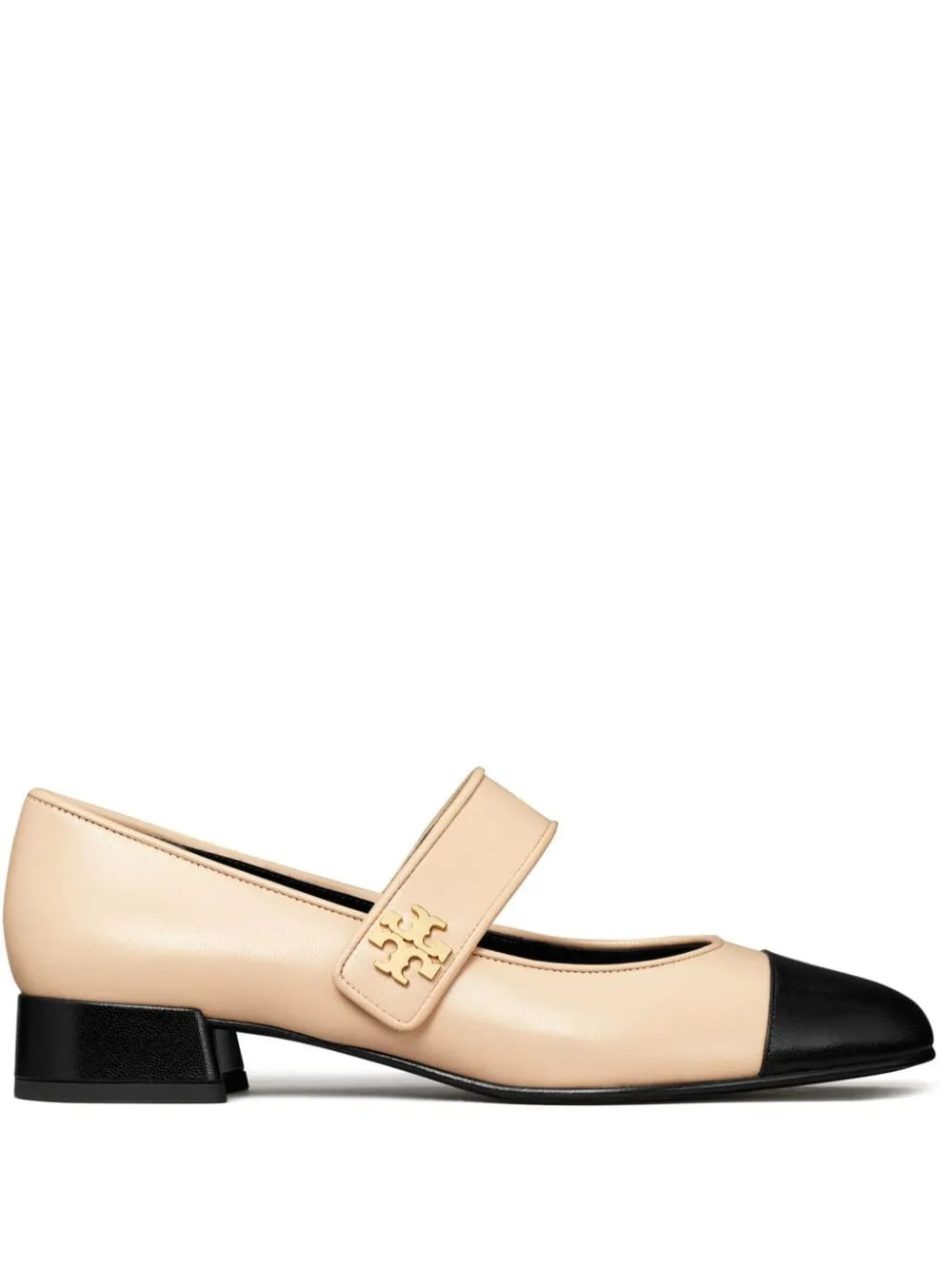 Ballerine mary jane in beige e nero Tory Burch - donna