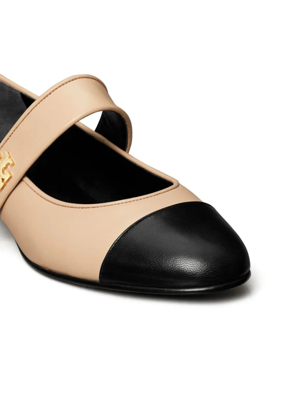 Ballerine mary jane in beige e nero Tory Burch - donna