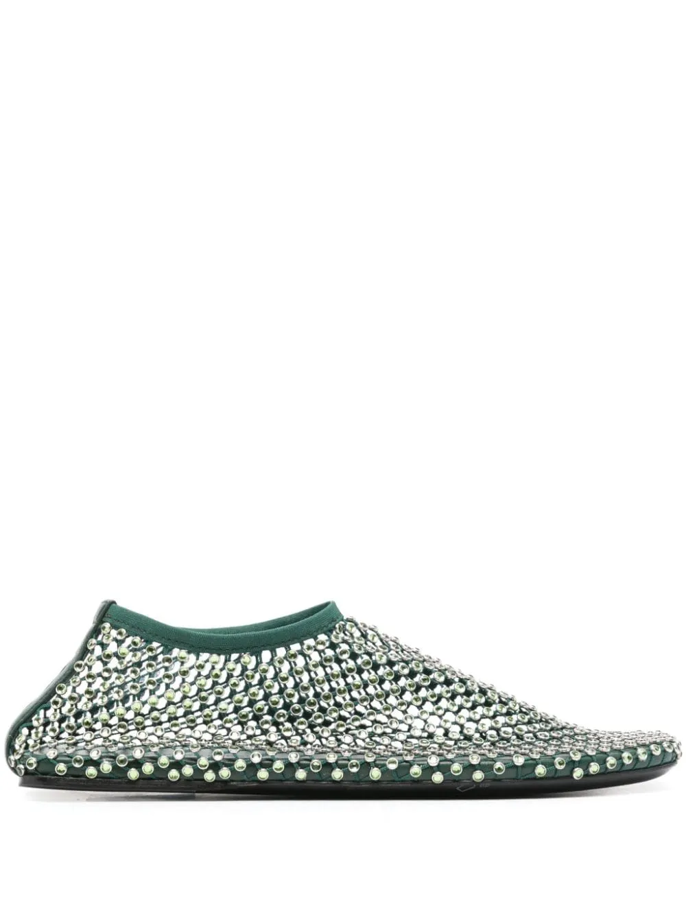 Ballerine minette in verde Christopher esber - donna