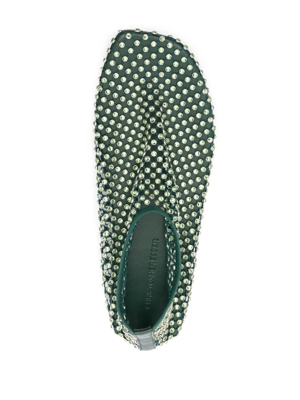 Ballerine minette in verde Christopher esber - donna