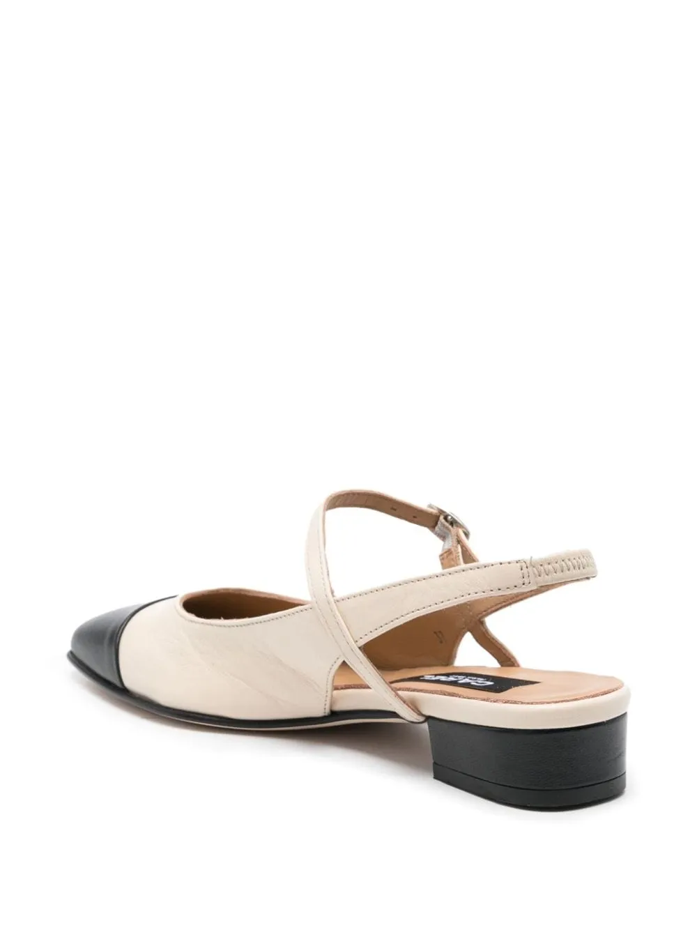 Ballerine oceano 30mm in beige e nero Carel Paris - donna