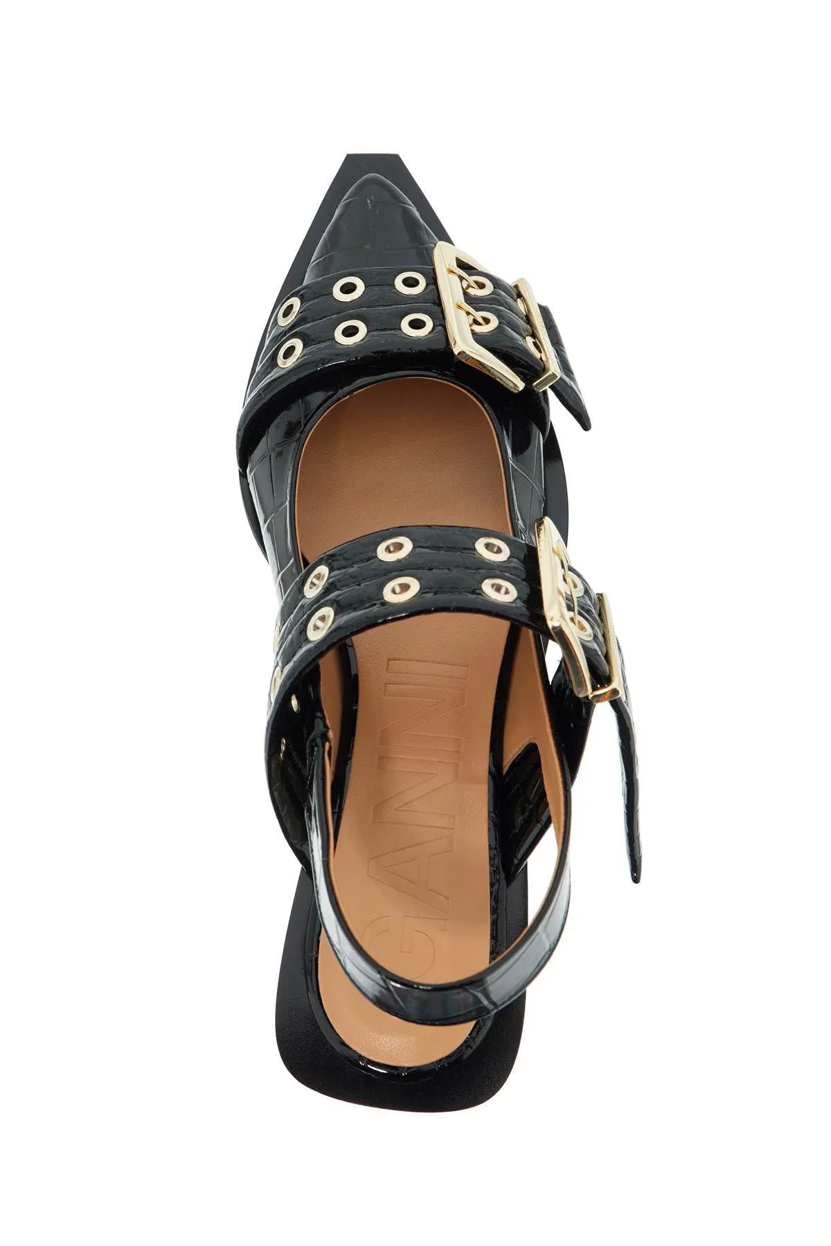 Ballerine slingback Feminine Buckle