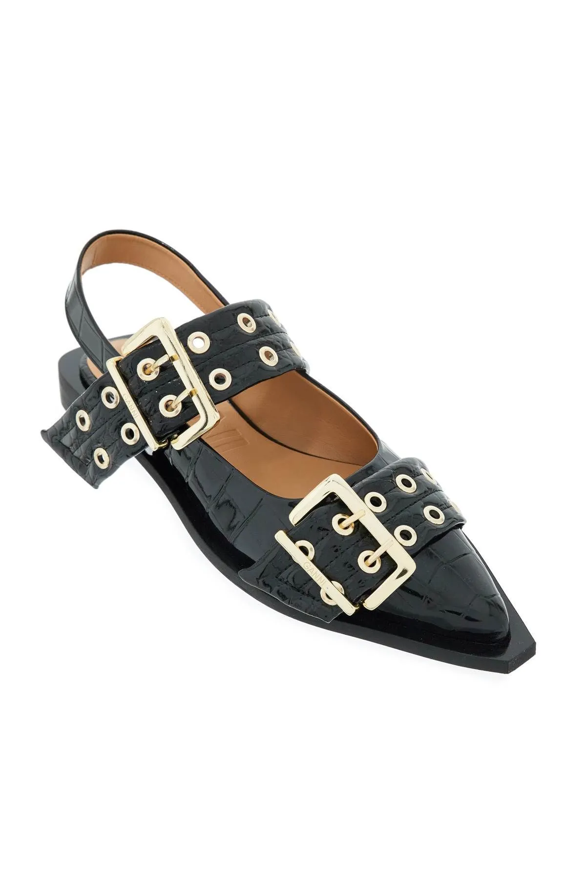 Ballerine slingback Feminine Buckle