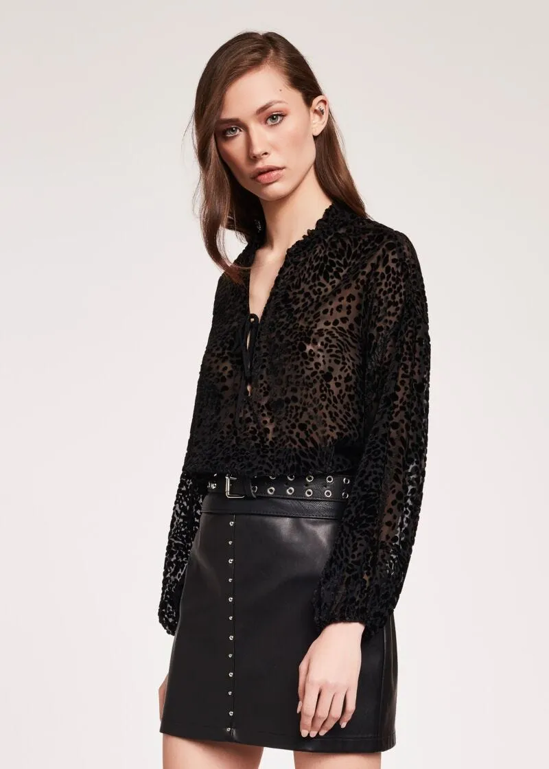 Blusa animalier