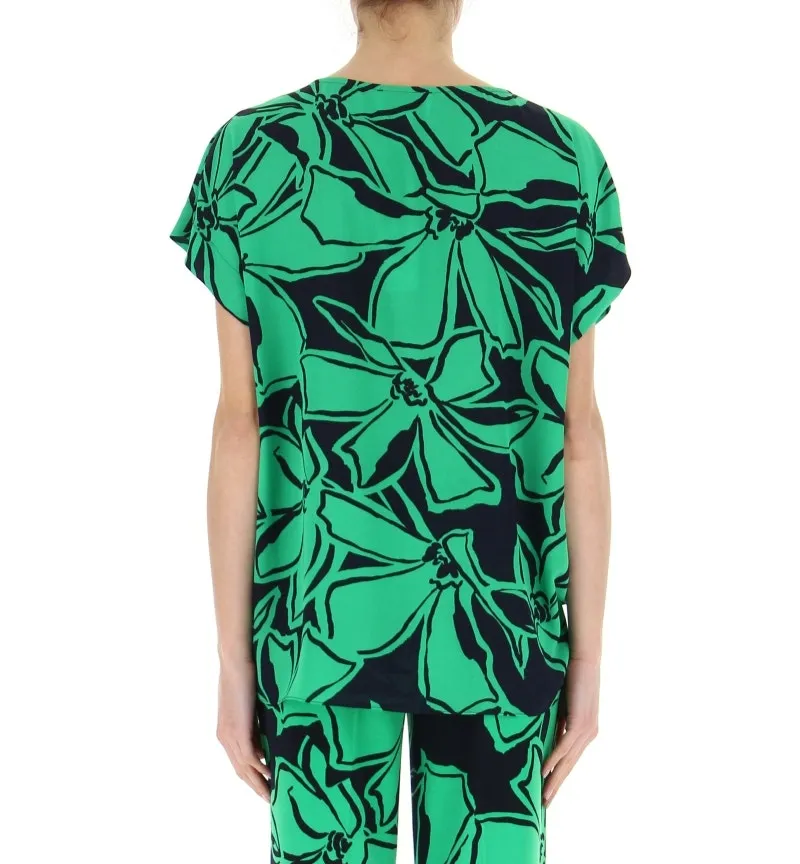 Blusa maniche corte