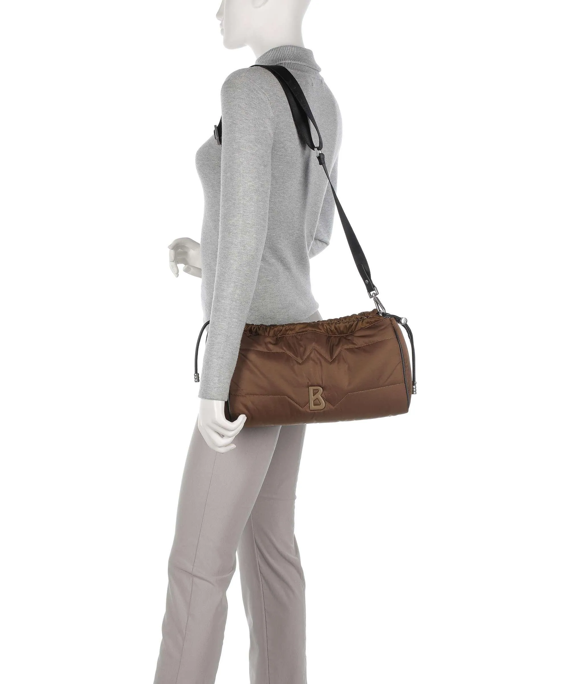  Bogner Morzine Borsa a secchiello poliestere marrone  