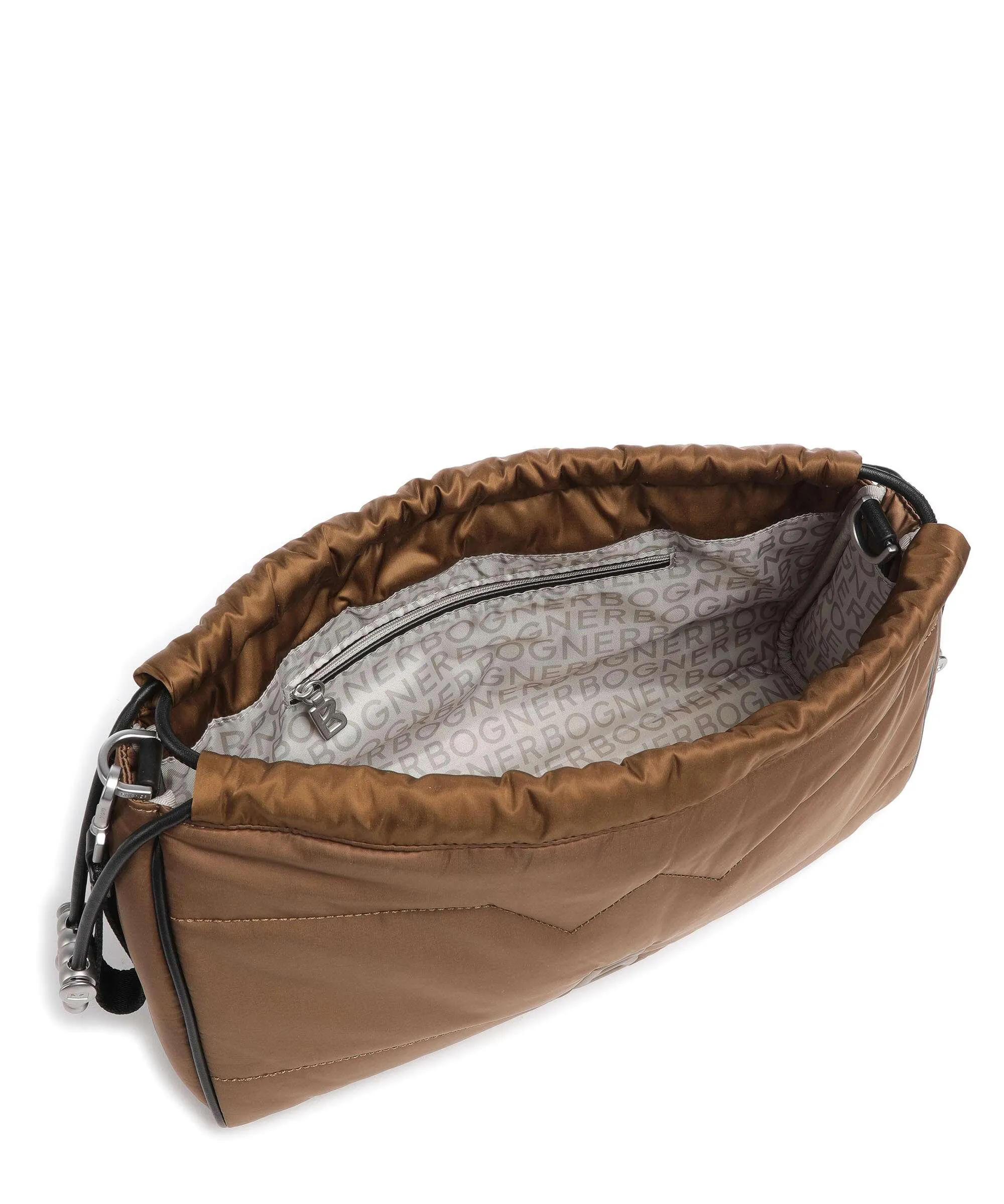  Bogner Morzine Borsa a secchiello poliestere marrone  
