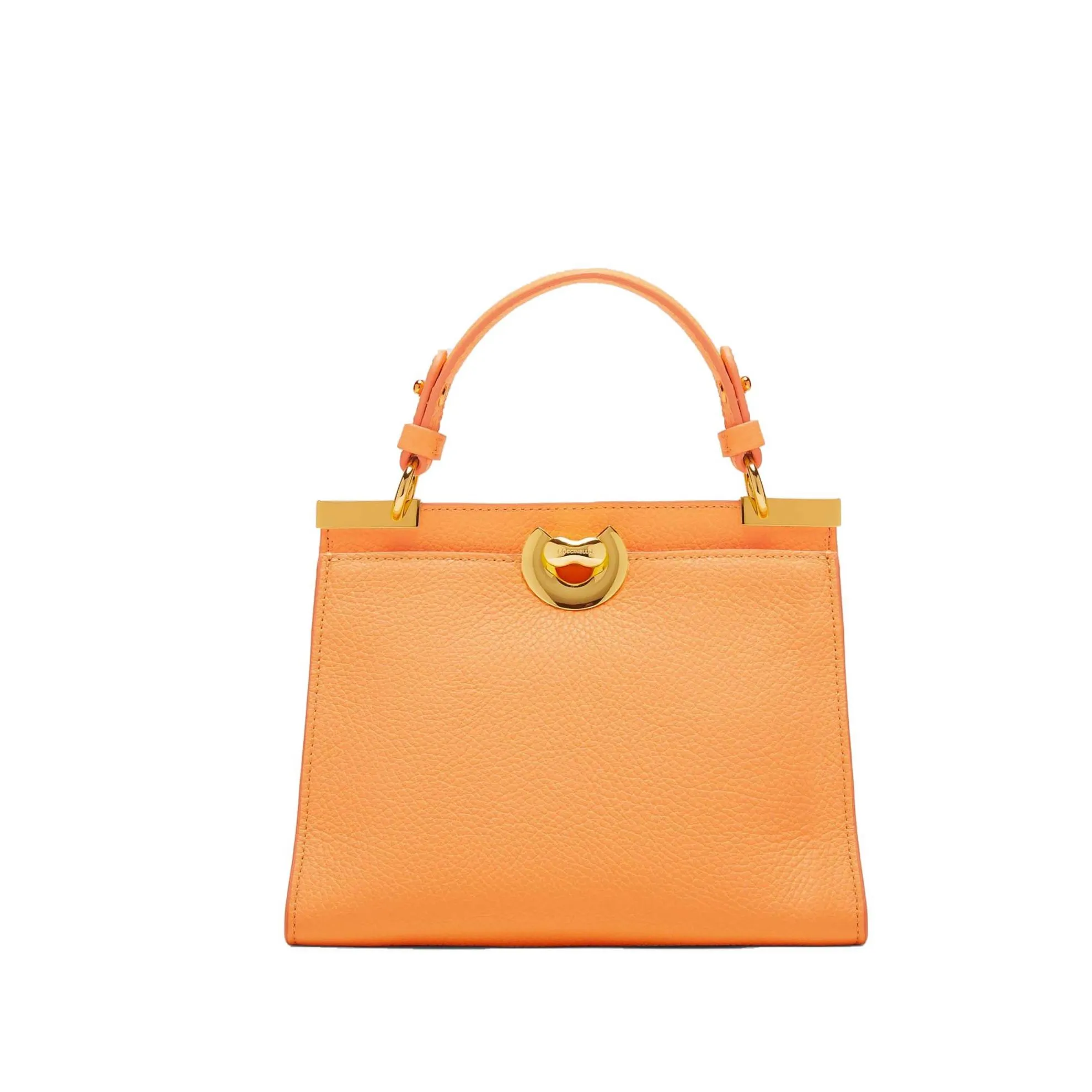 Borsa a mano binxie small in pelle martellata