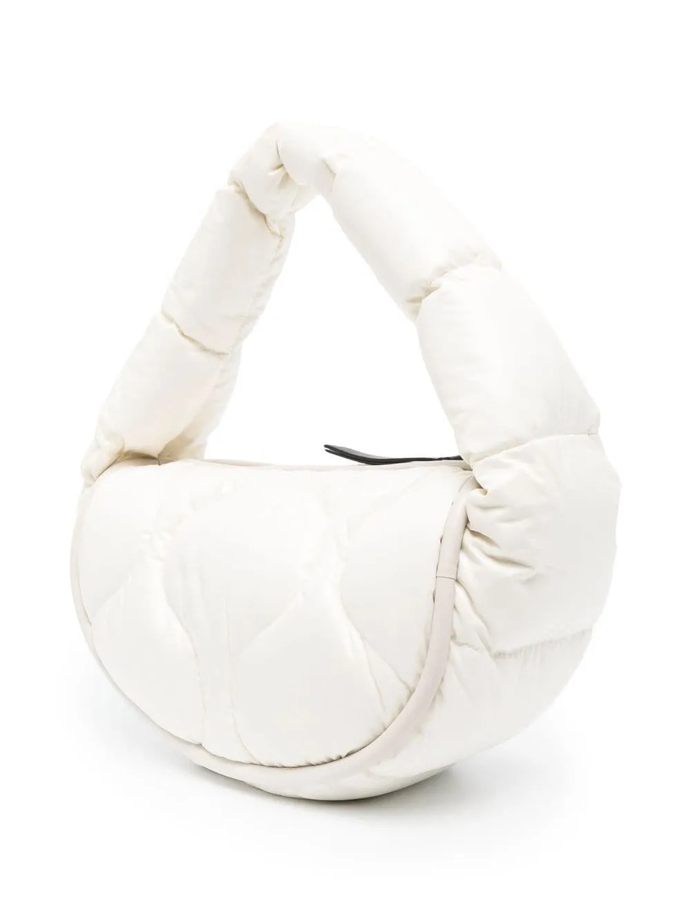 Borsa a mano Delilah hobo in bianco - donna