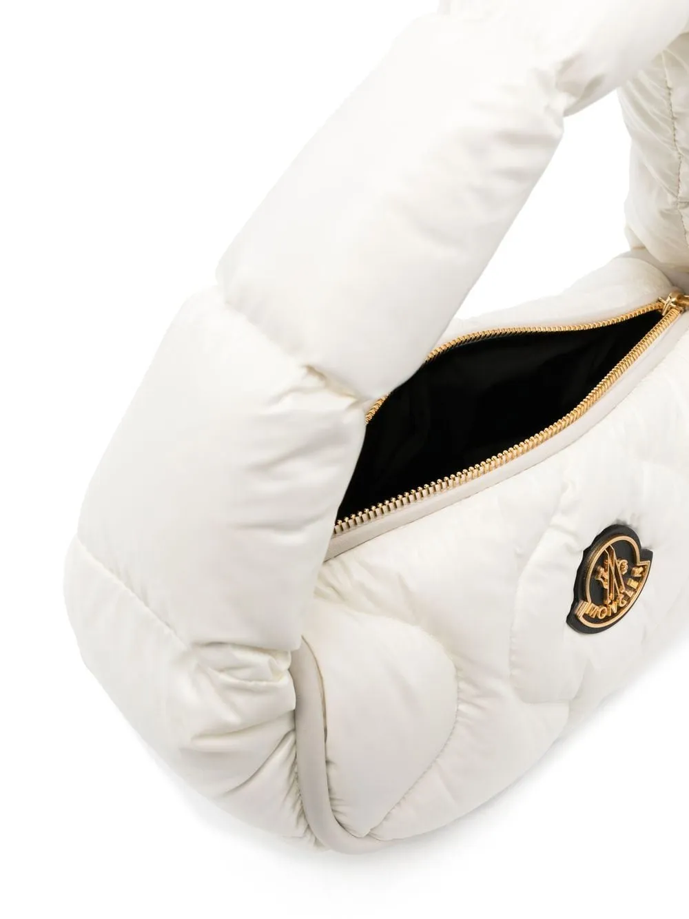 Borsa a mano Delilah hobo in bianco - donna