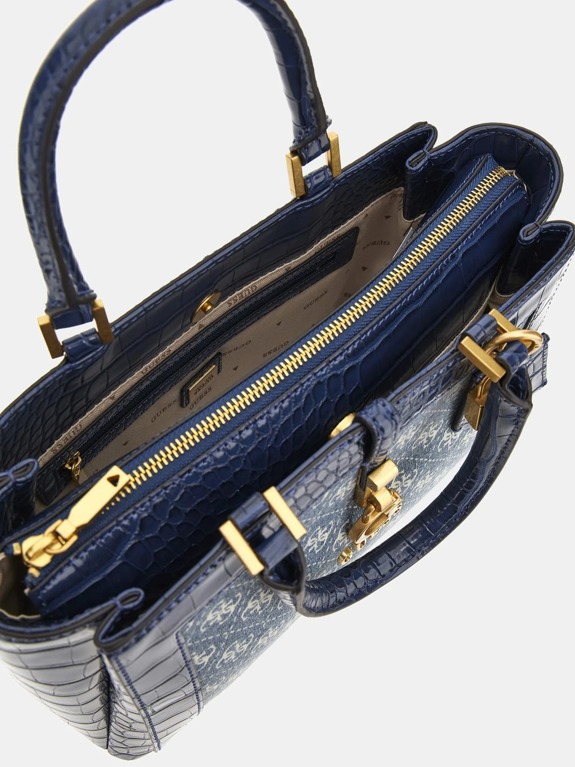 Borsa a mano g james logo guess