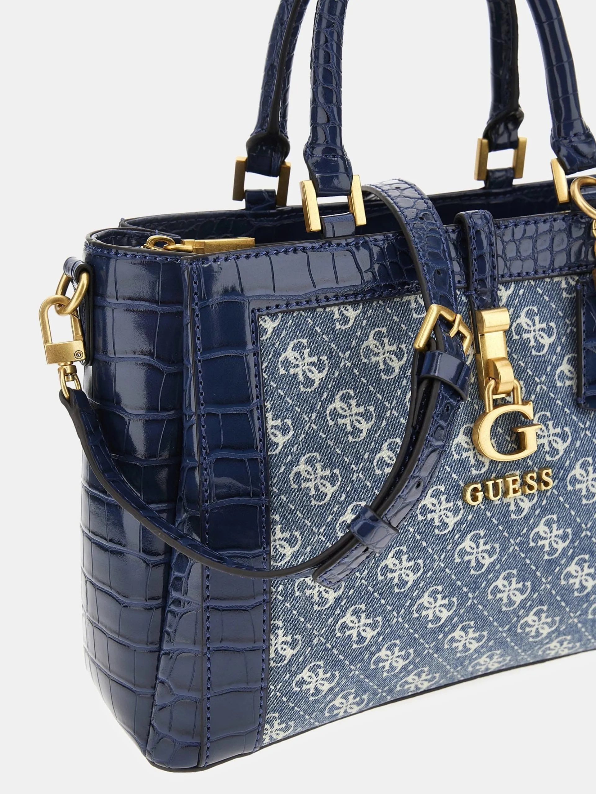 Borsa a mano g james logo guess