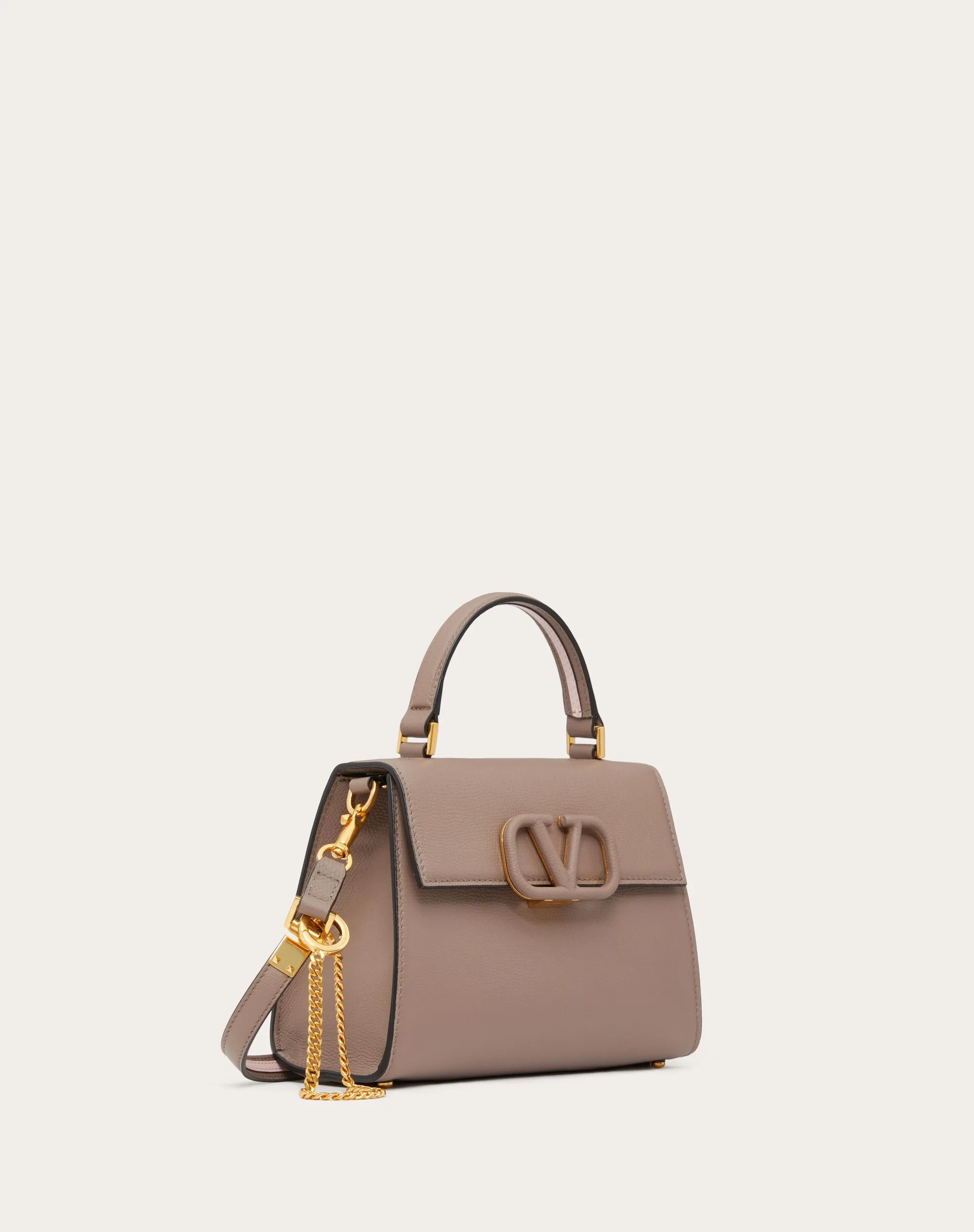 BORSA A MANO PICCOLA VSLING IN VITELLO GRANATO