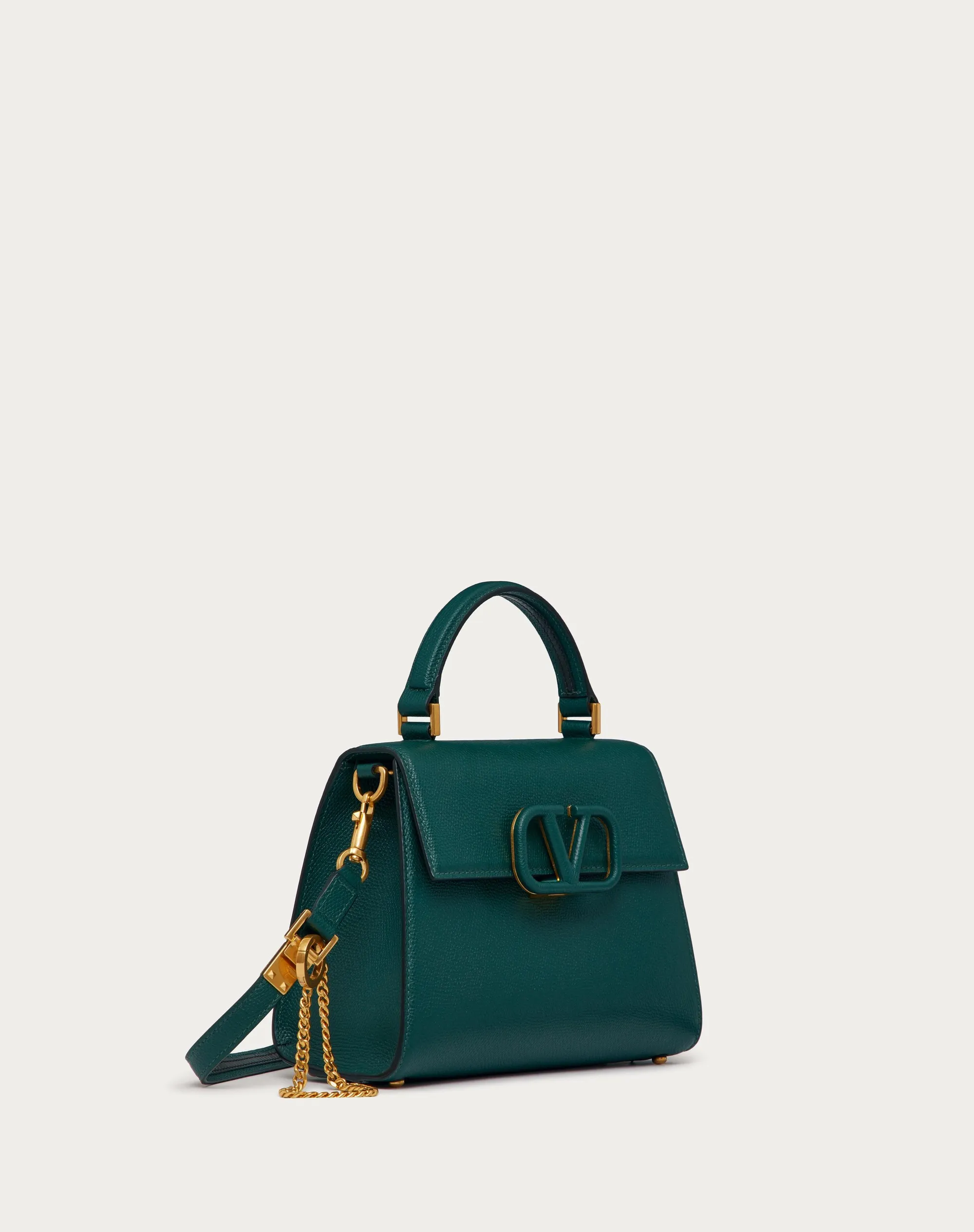 BORSA A MANO PICCOLA VSLING IN VITELLO GRANATO