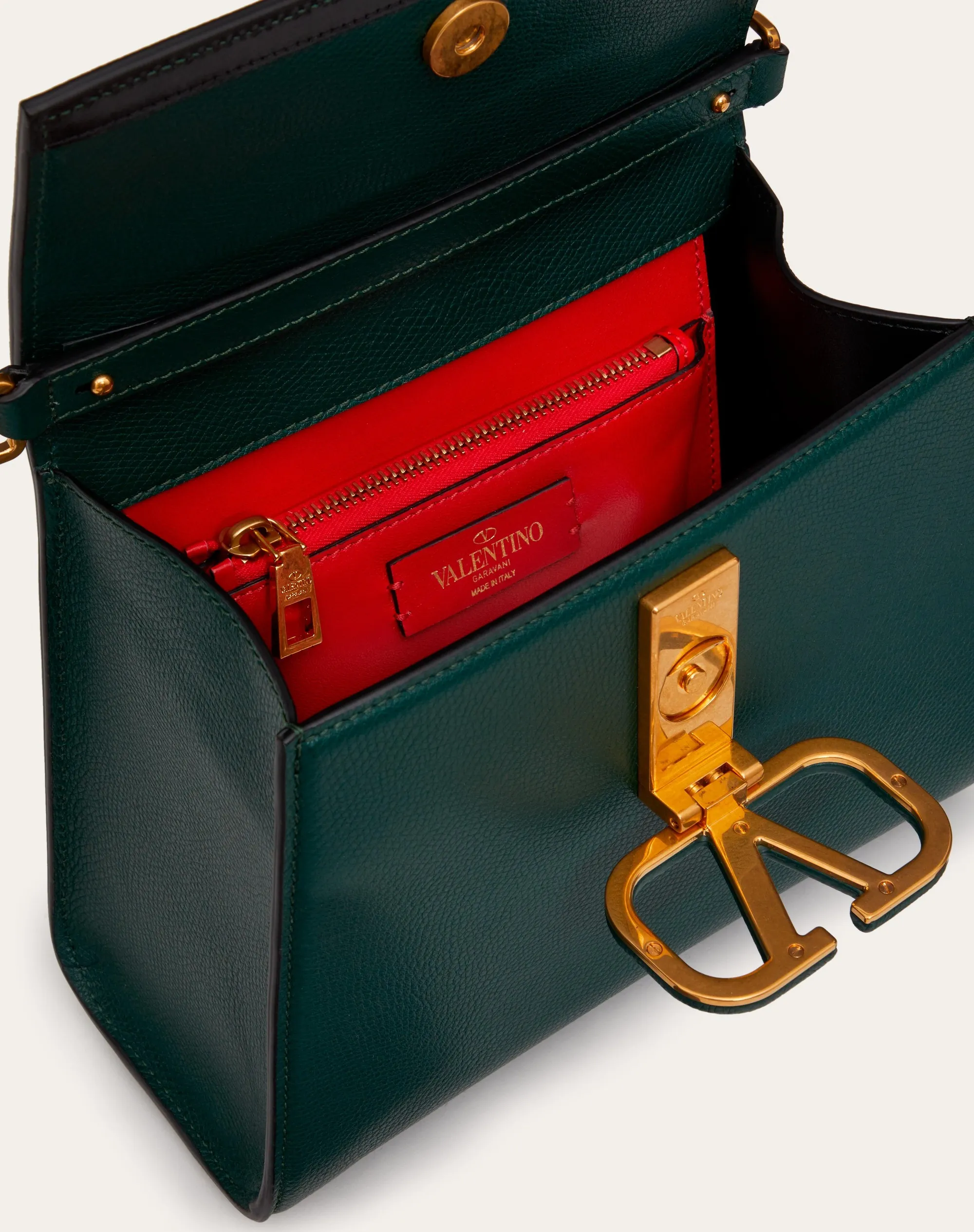 BORSA A MANO PICCOLA VSLING IN VITELLO GRANATO