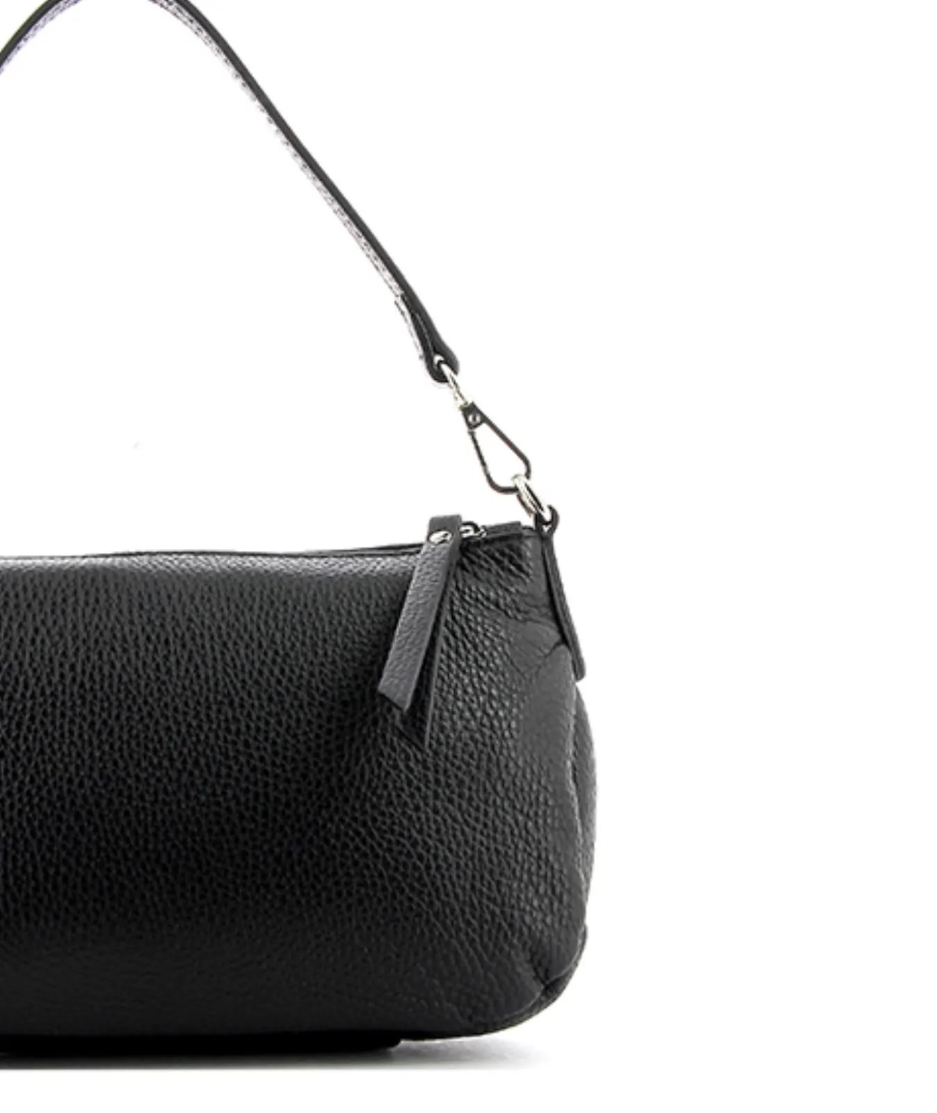 Borsa baguette nera