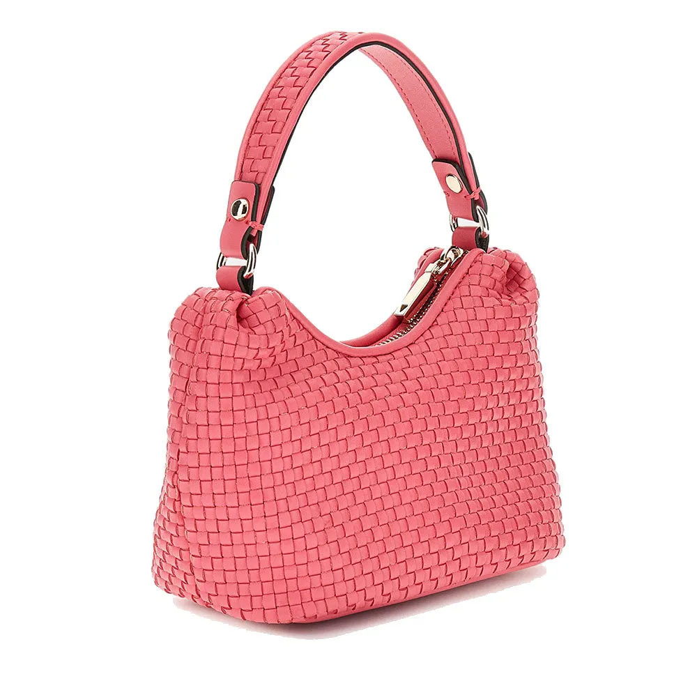 Borsa Donna a Mano GUESS Chiusa con Zip Linea Etel colore Watermelon