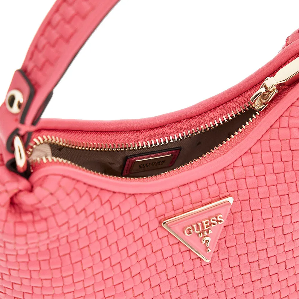 Borsa Donna a Mano GUESS Chiusa con Zip Linea Etel colore Watermelon