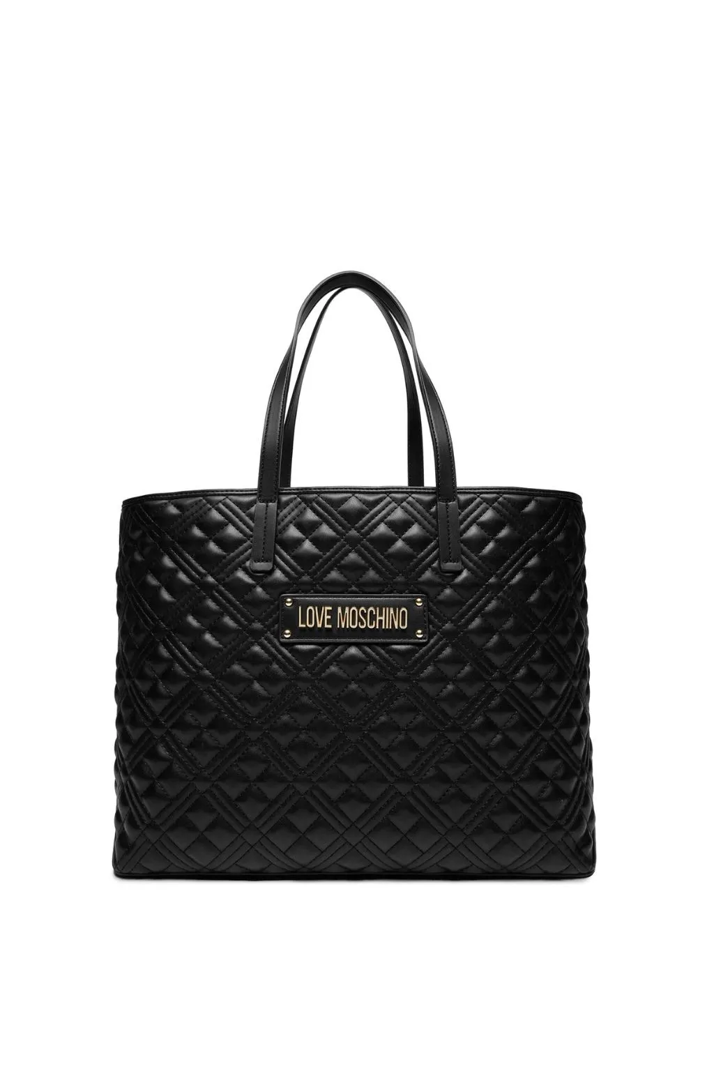 BORSA SHOPPER NERA LOVE MOSCHINO 4166