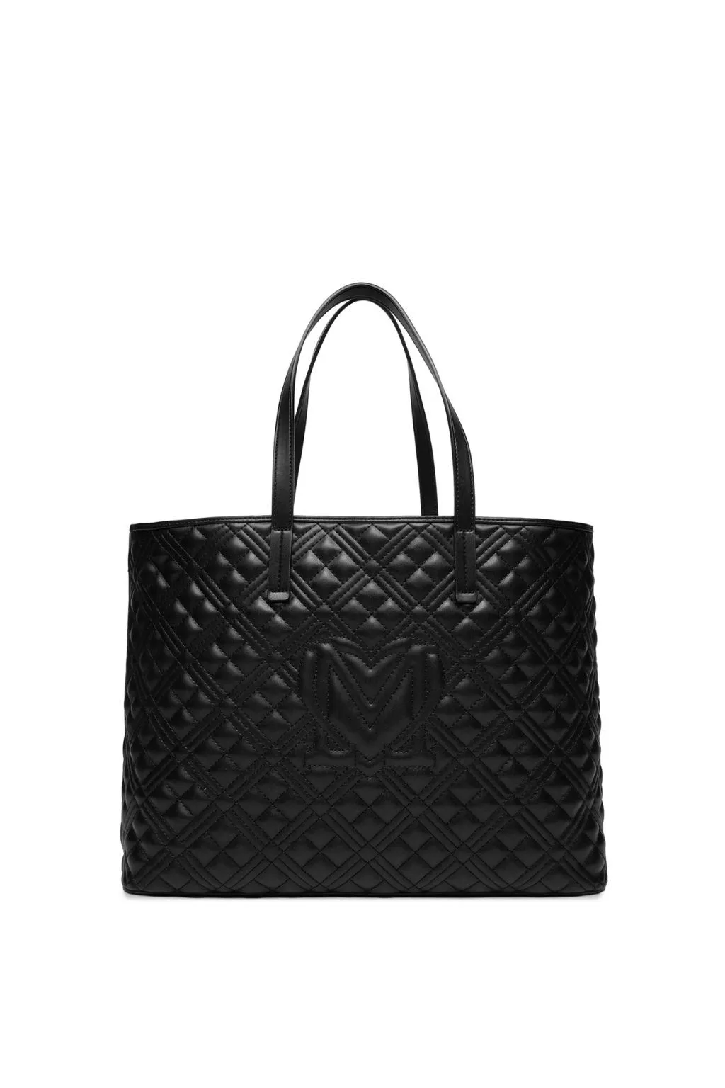 BORSA SHOPPER NERA LOVE MOSCHINO 4166